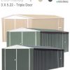 Eco Utility 3m x 5.22m 3-Door (Out of Stock)