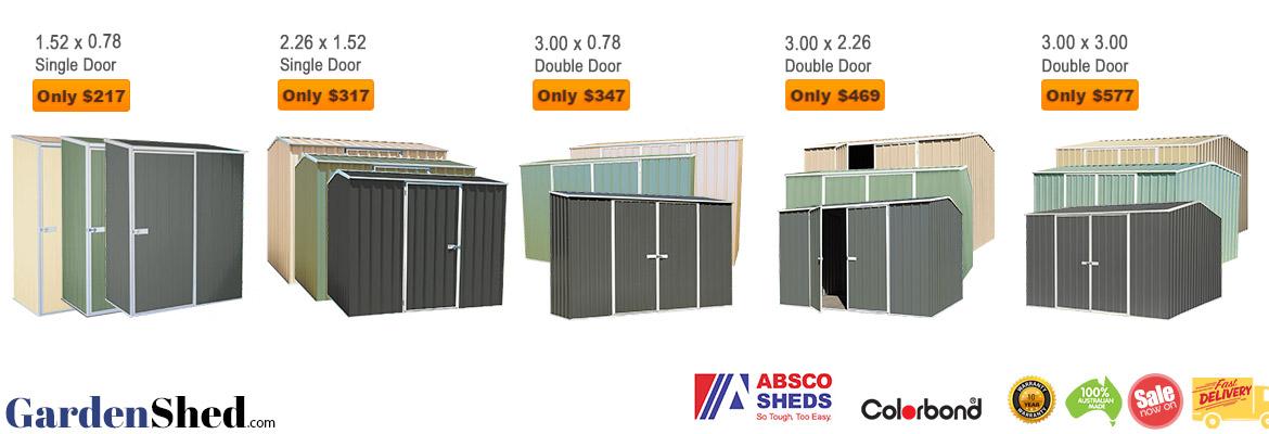 Absco Shed Specials