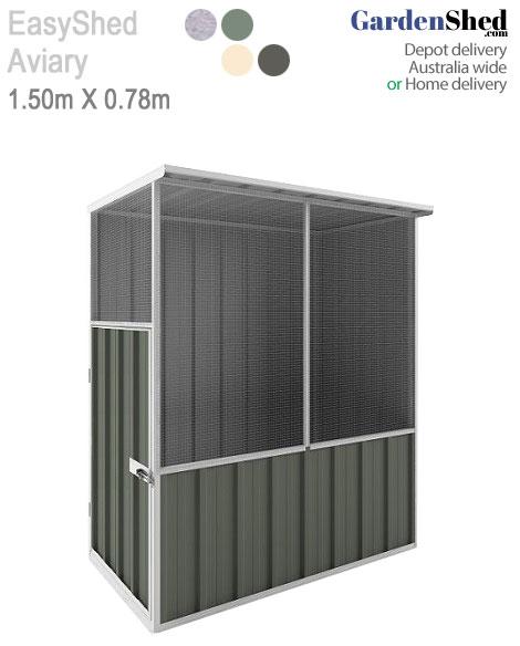 EasyShed Bird Aviary Cage Green