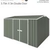 EasySheds 3.75m x 3m Double Door