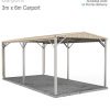 Absco Carport 3m x 6m – Gable Roof (Out of Stock)