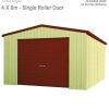 Spanbilt Single Garage 4m x 6m – 2.4m wall