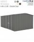 Highlander 3.00m x 5.96m(D) Triple Door Tall GardenShed.com